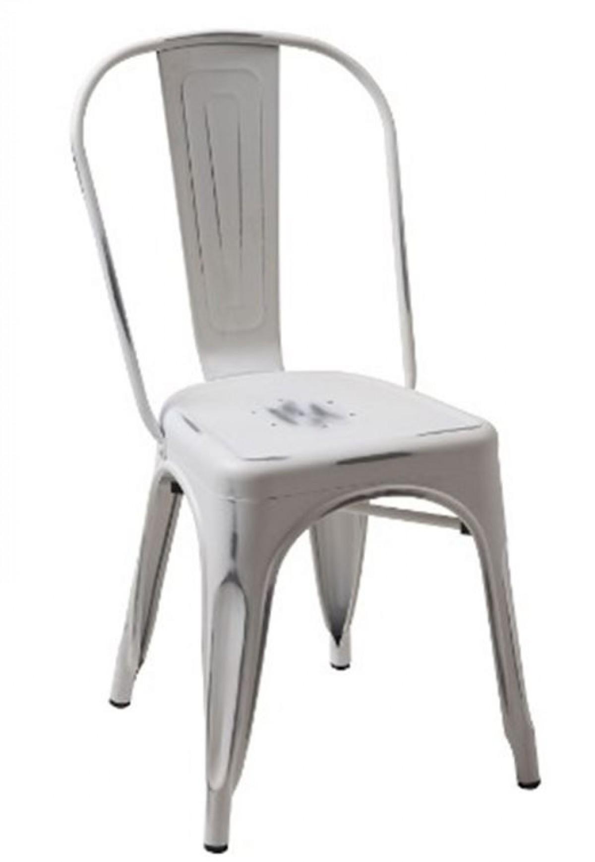 

    
VIG Modrest Elan Vintage White Metal Side Chair (Set of 4)
