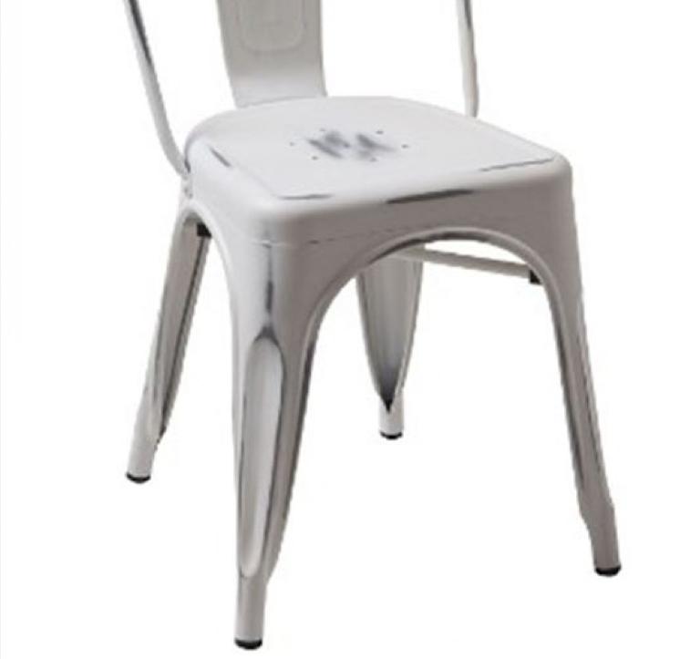 

    
VIG Modrest Elan Vintage White Metal Side Chair (Set of 4)
