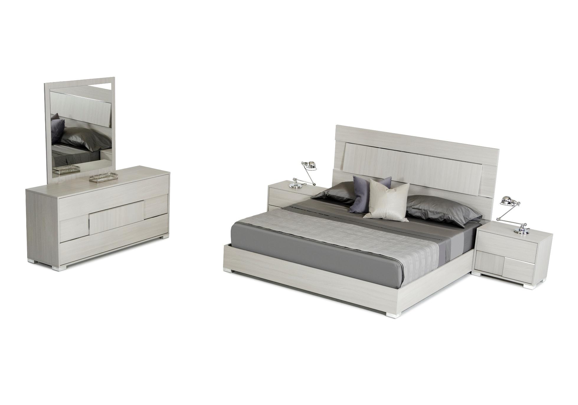 

    
VGACETHAN-SET-GRY-CK-5 VIG Furniture Platform Bedroom Set
