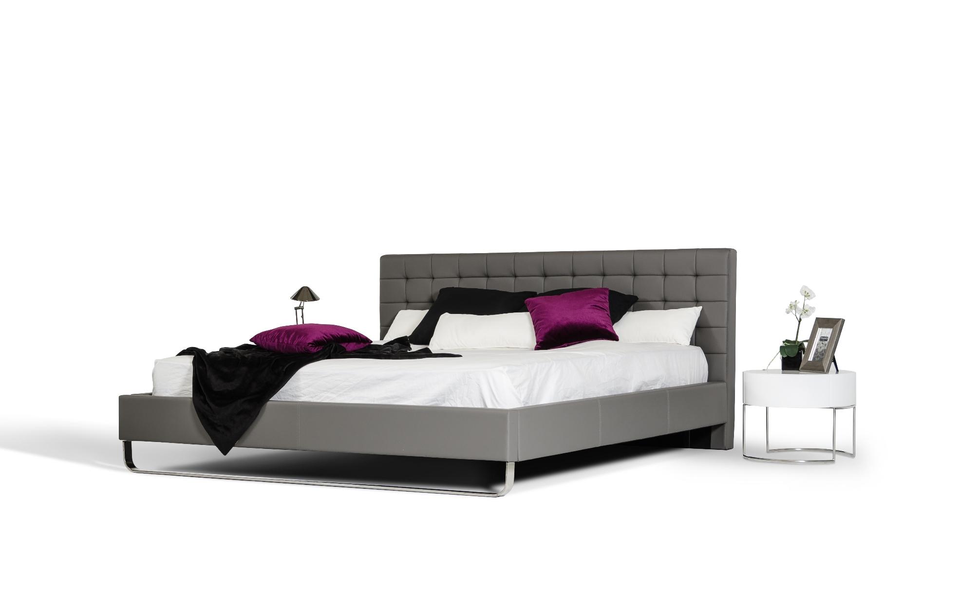 

    
VIG Furniture Modrest Gemma Platform Bed Gray VGJY239B-T-GRY-EK
