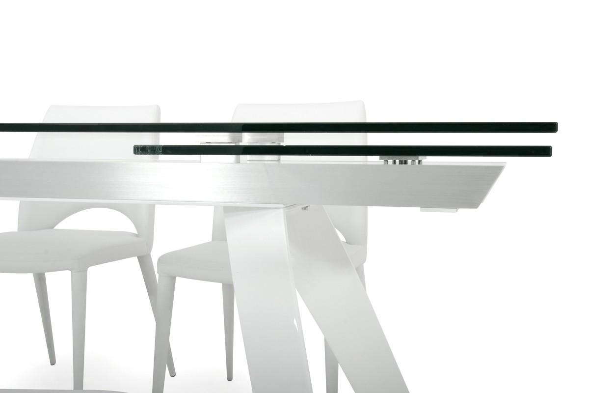 

                    
VIG Furniture Modrest Harvey Dining Table White Glass Purchase 
