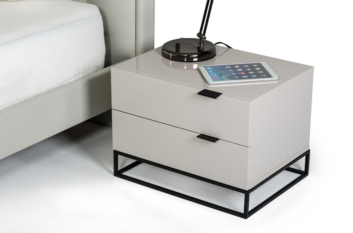 

                    
VIG Furniture Modrest Hera Platform Bedroom Set Gray Leatherette Purchase 
