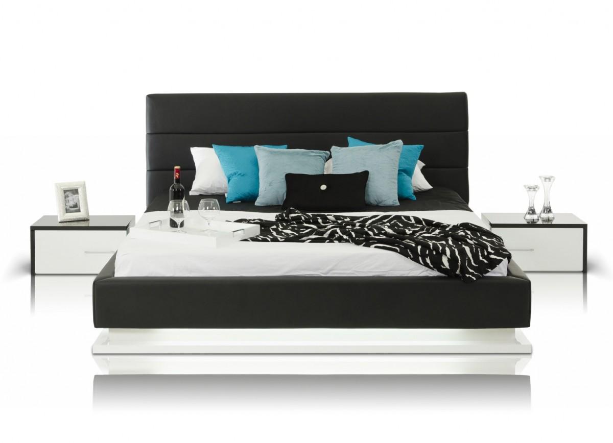 

    
VIG Furniture Modrest Infinity Platform Bed Black/White VGKCINFINITY-BLK-Q
