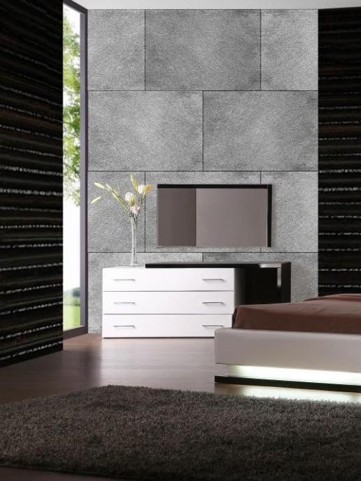 

                    
VIG Furniture Modrest Infinity Platform Bedroom Set Black/White Leather Match Purchase 
