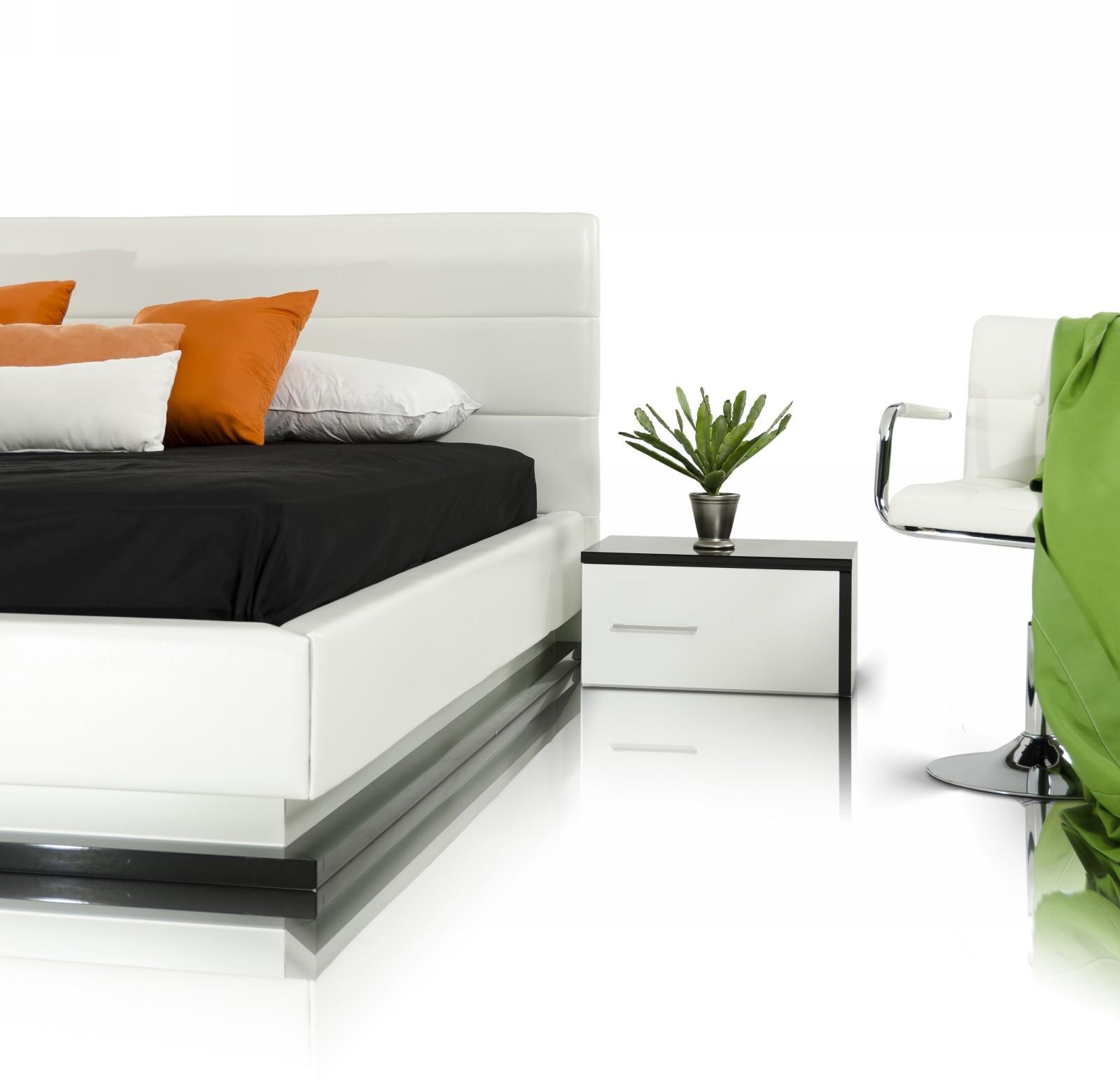 

                    
VIG Furniture Modrest Infinity Platform Bedroom Set White Leather Match Purchase 
