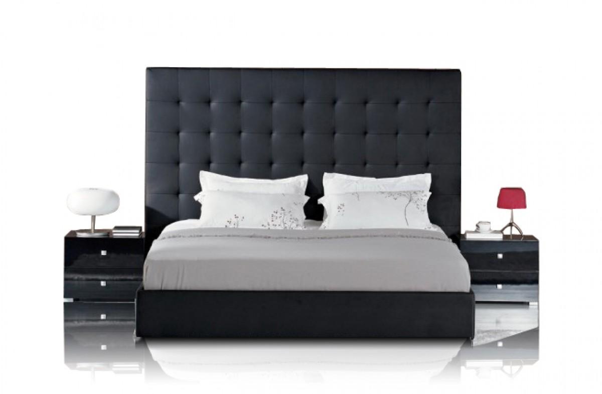 

    
VIG Furniture Modrest Lyrica Platform Bed Black VGJY4011-BLK-CK
