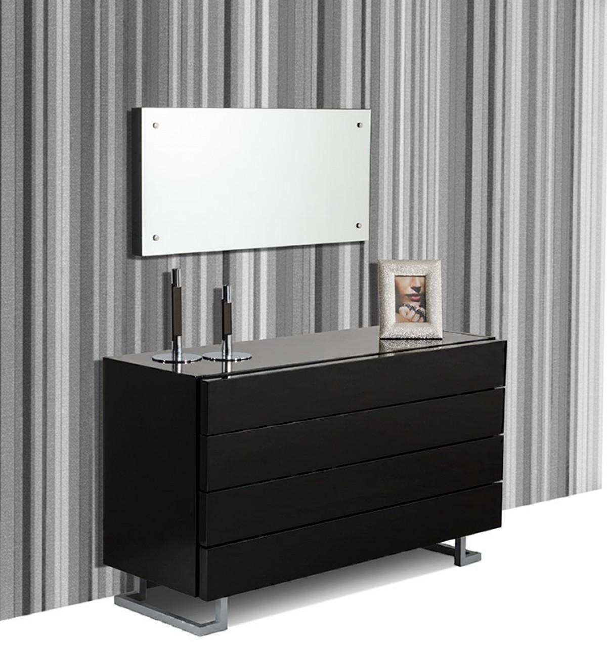 

                    
VIG Furniture Modrest Lyrica Platform Bedroom Set Black Leatherette Purchase 
