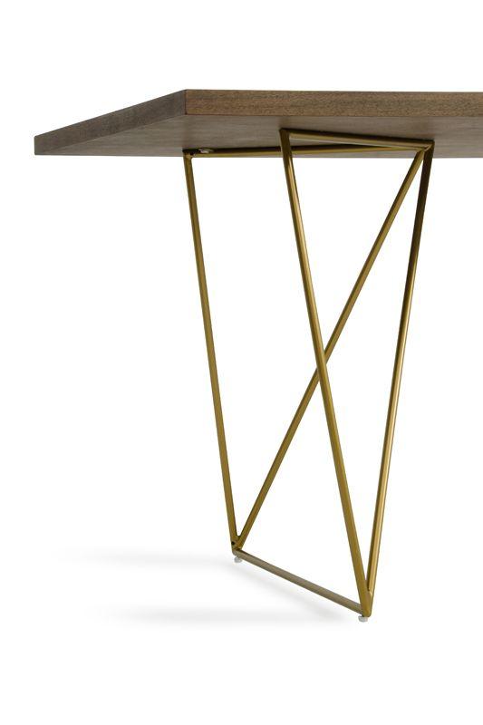 

                    
VIG Furniture Marcia Dining Table Tobacco/Antique Brass/Brown  Purchase 
