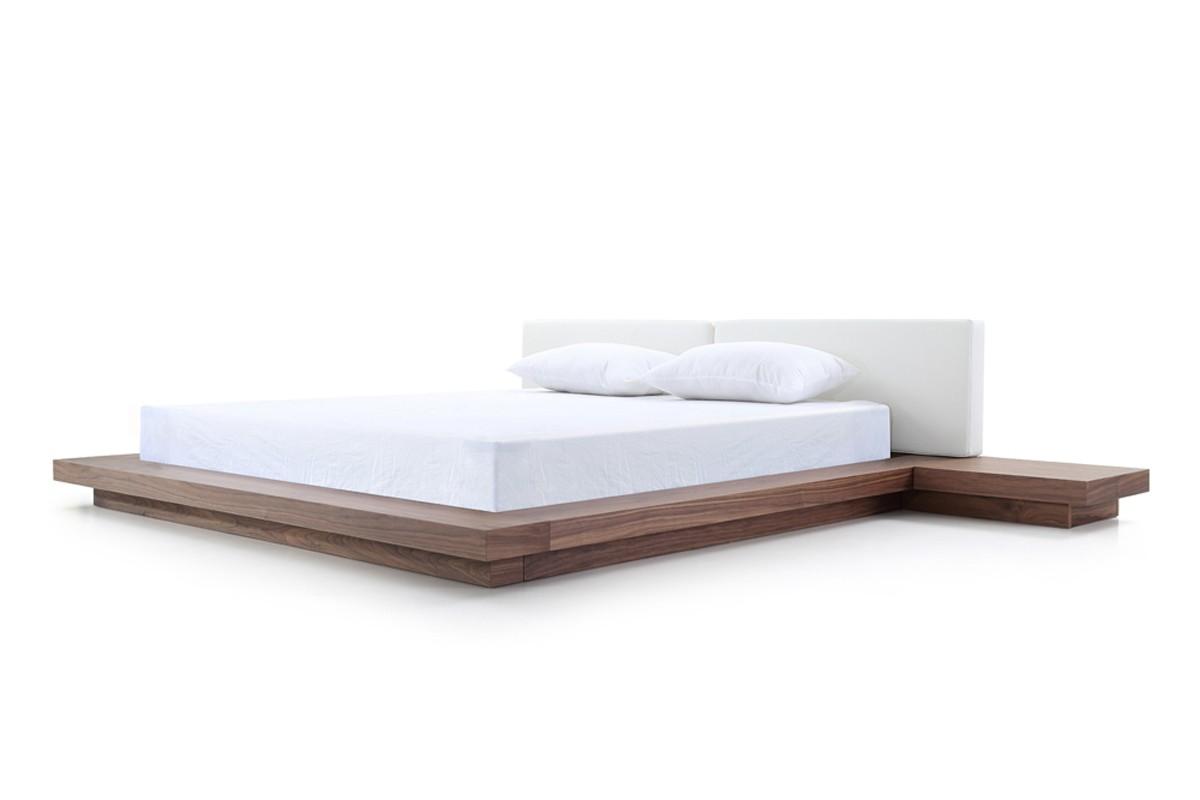 

    
VIG Furniture Modrest Opal Platform Bedroom Set White/Brown VGVCBD855-WALWHT-EK
