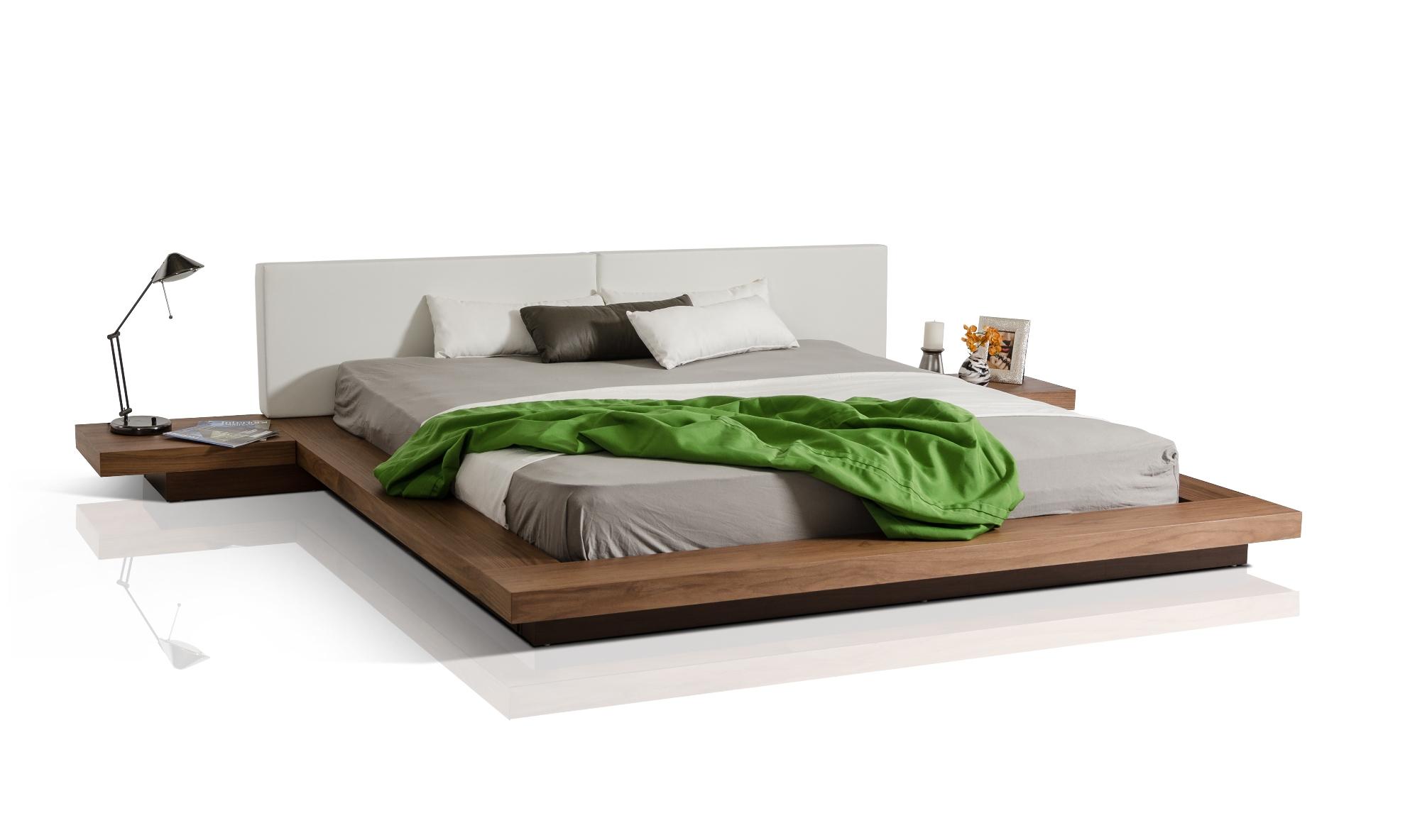 

    
VIG Furniture Modrest Opal Platform Bedroom Set White/Brown VGKCHB39-WAL-Q
