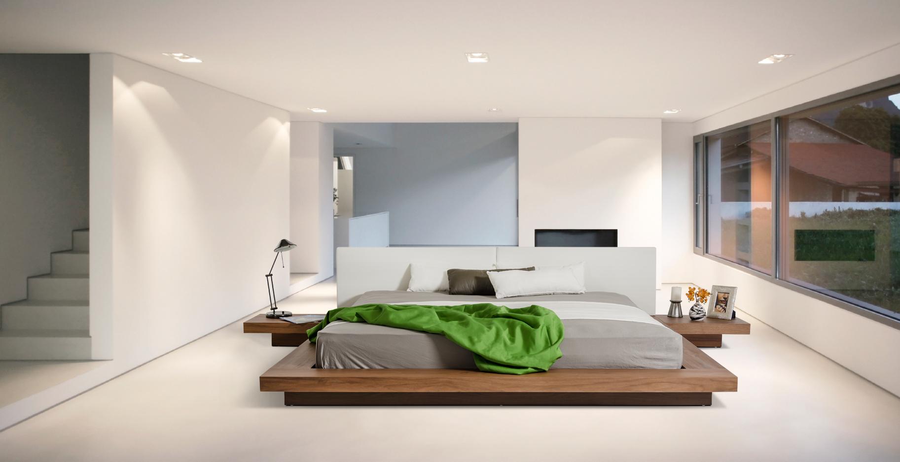 

    
VGKCHB39-WAL-Q VIG Furniture Platform Bedroom Set
