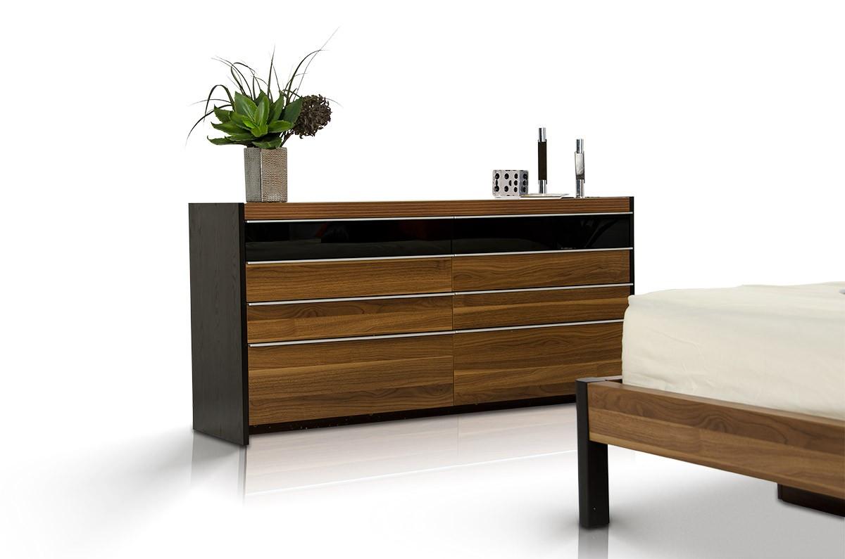 

        
VIG Furniture Modrest Rondo Double Dresser Walnut  00840729104555
