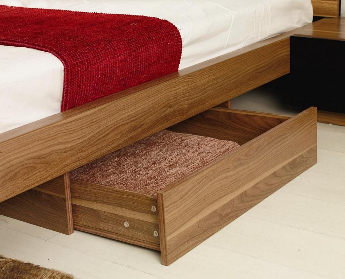 

                    
VIG Furniture Modrest Rondo Platform Bed Walnut Leatherette Purchase 
