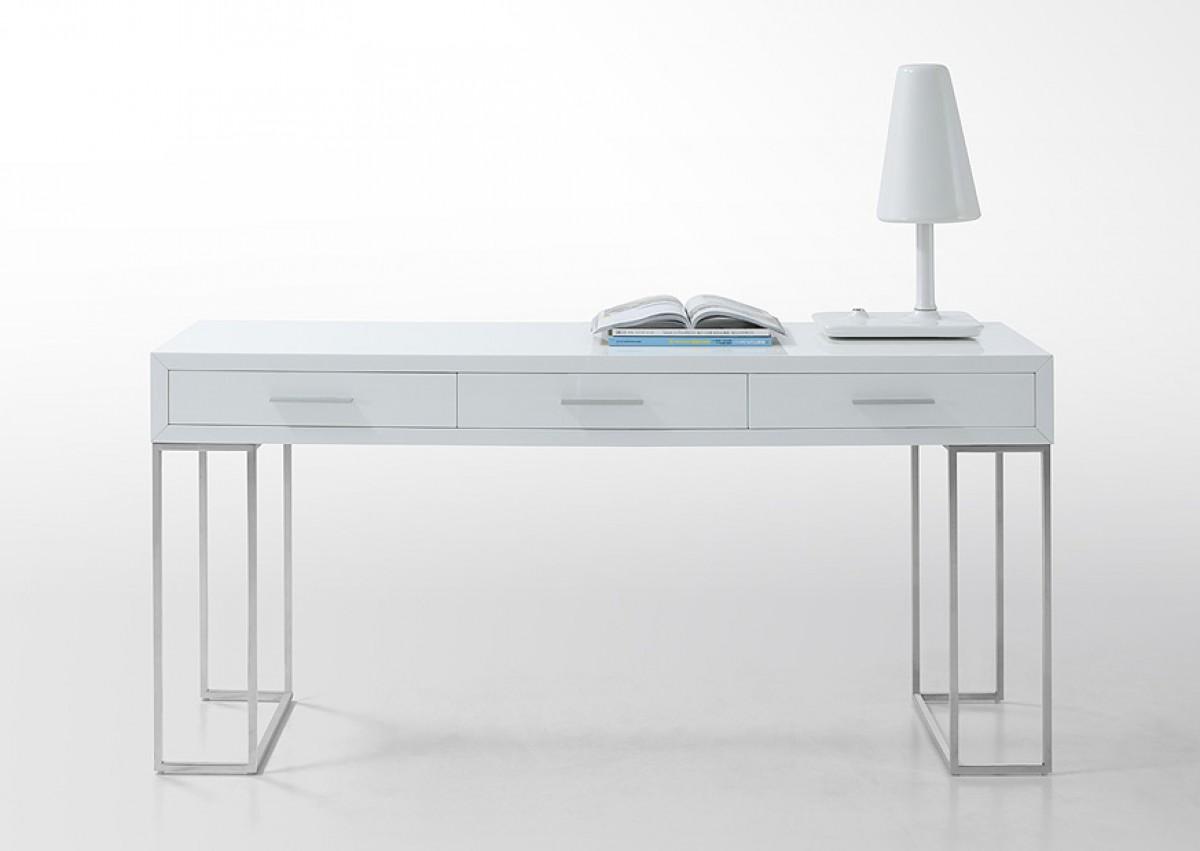 

    
Home Office Writing Desk Glossy White Sheldon VIG Modrest Contemporary
