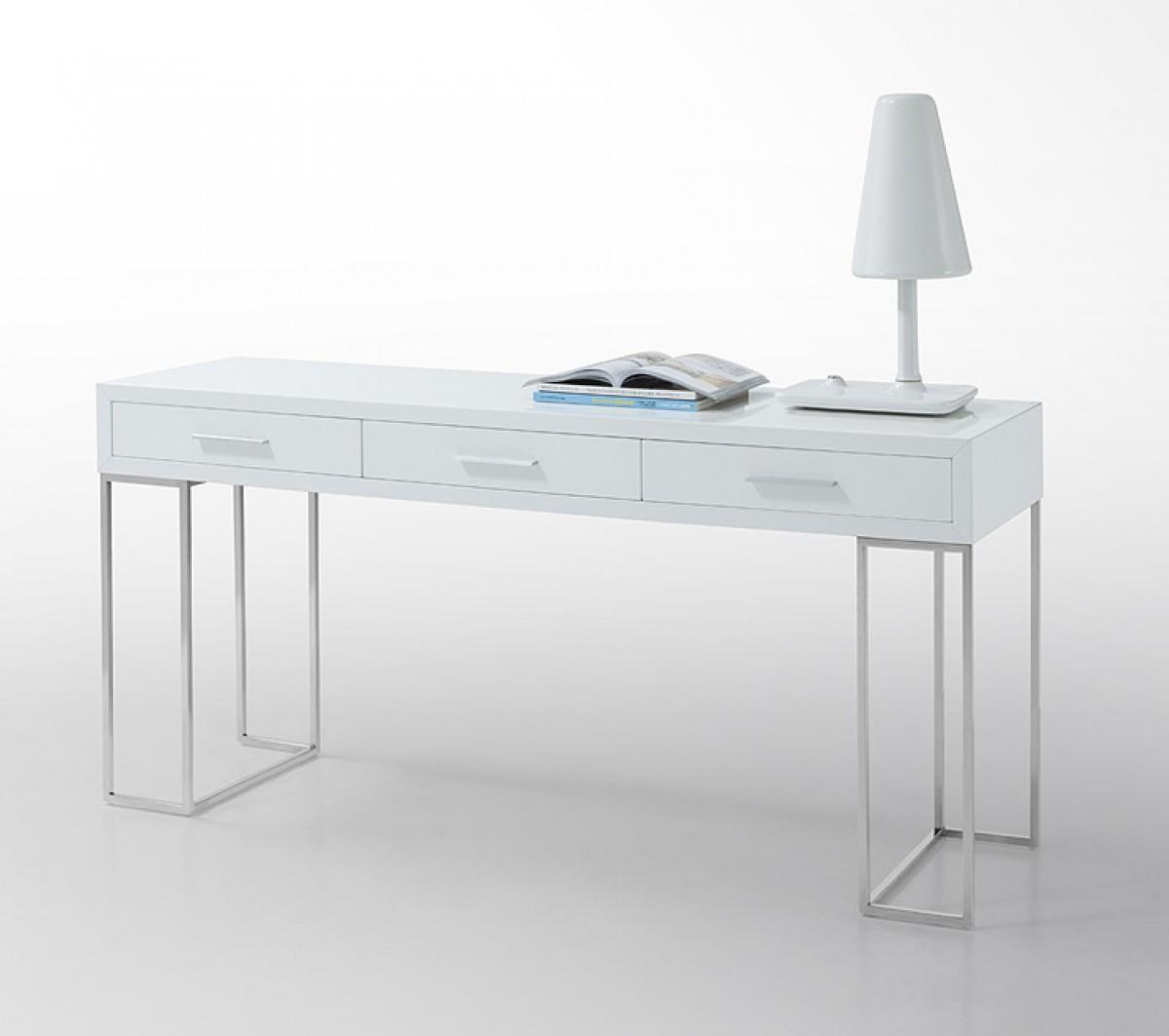 

    
Home Office Writing Desk Glossy White Sheldon VIG Modrest Contemporary
