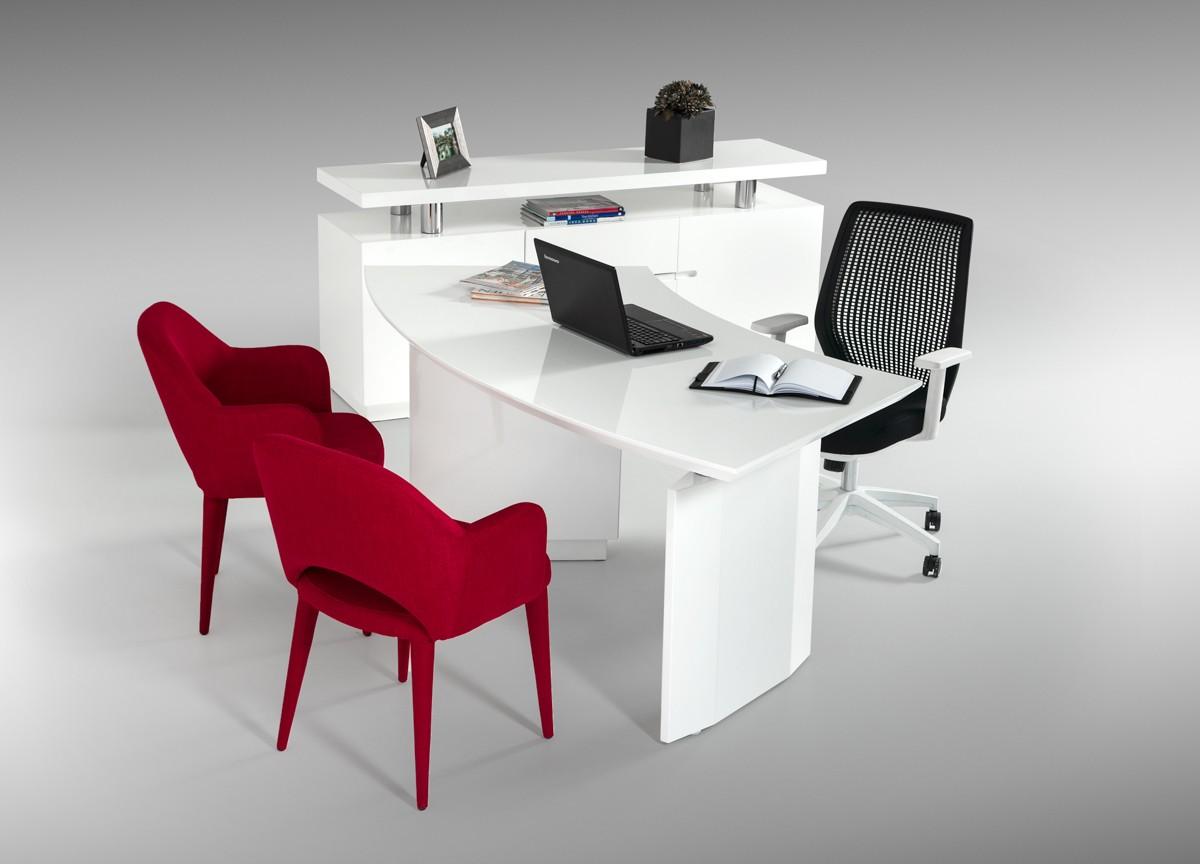 

    
Home Office Computer Desk Glossy White Stanford VIG Modrest Contemporary
