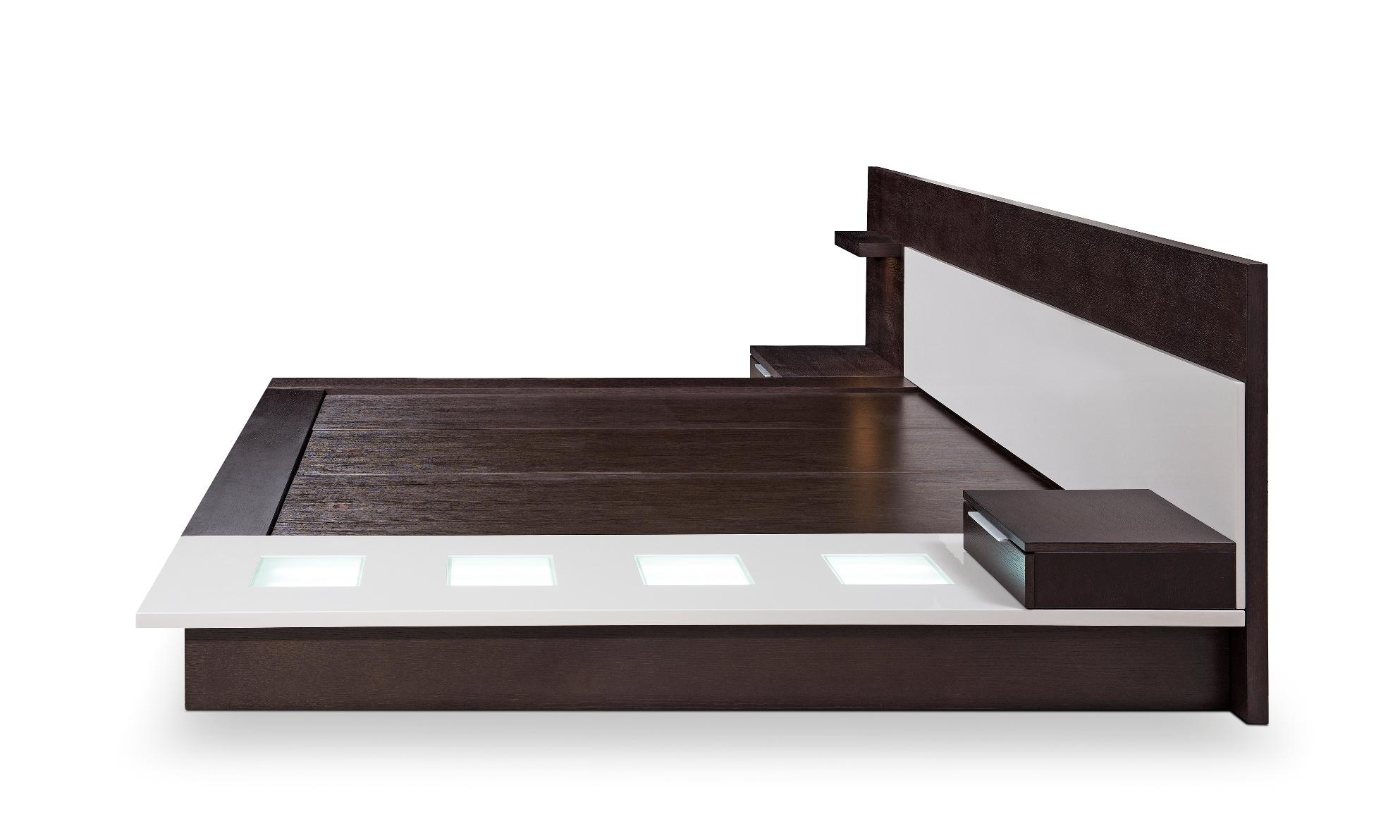 

        
VIG Furniture Modrest Torino Platform Bed Brown/Gray  00840729139120
