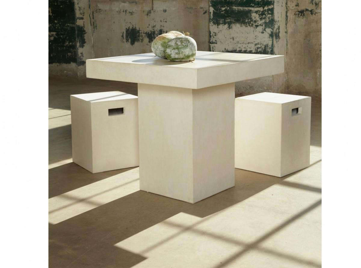 

    
VIG Modrest Yem Ivory Concrete Dining Table & Concrete Dining Stools Set 5 Pcs

