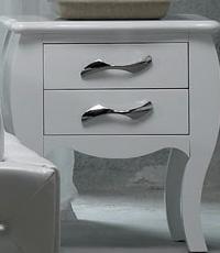 

    
Nightstand in White Lacquer VIG Monte Carlo Modern Classic
