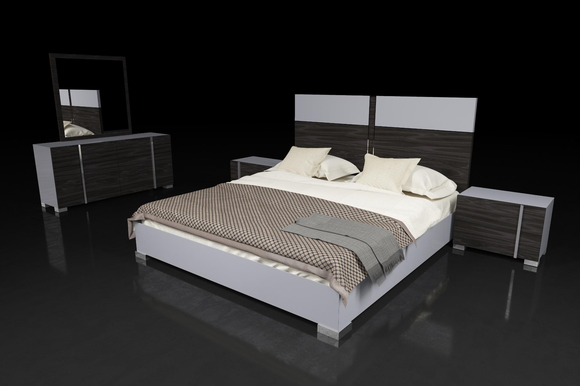 

        
VIG Furniture Nova Domus Corrado Platform Bedroom Set White/Grey Plastic 00840729142847
