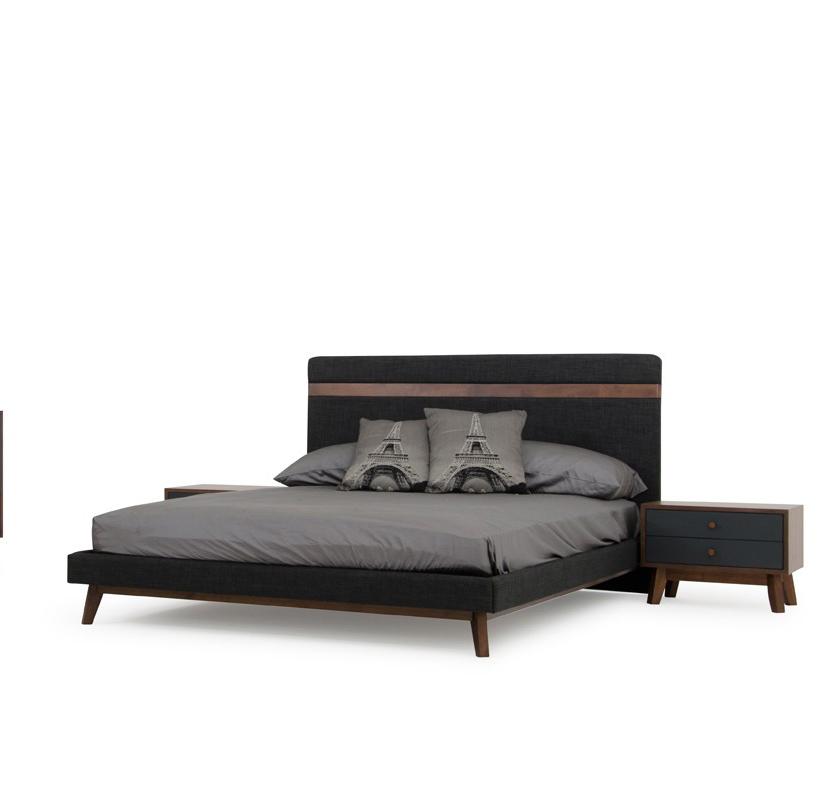 

    
VIG Furniture Nova Domus Dali Platform Bedroom Set Charcoal/Walnut/Gray VGMABR-31-BED-EK-Set-3
