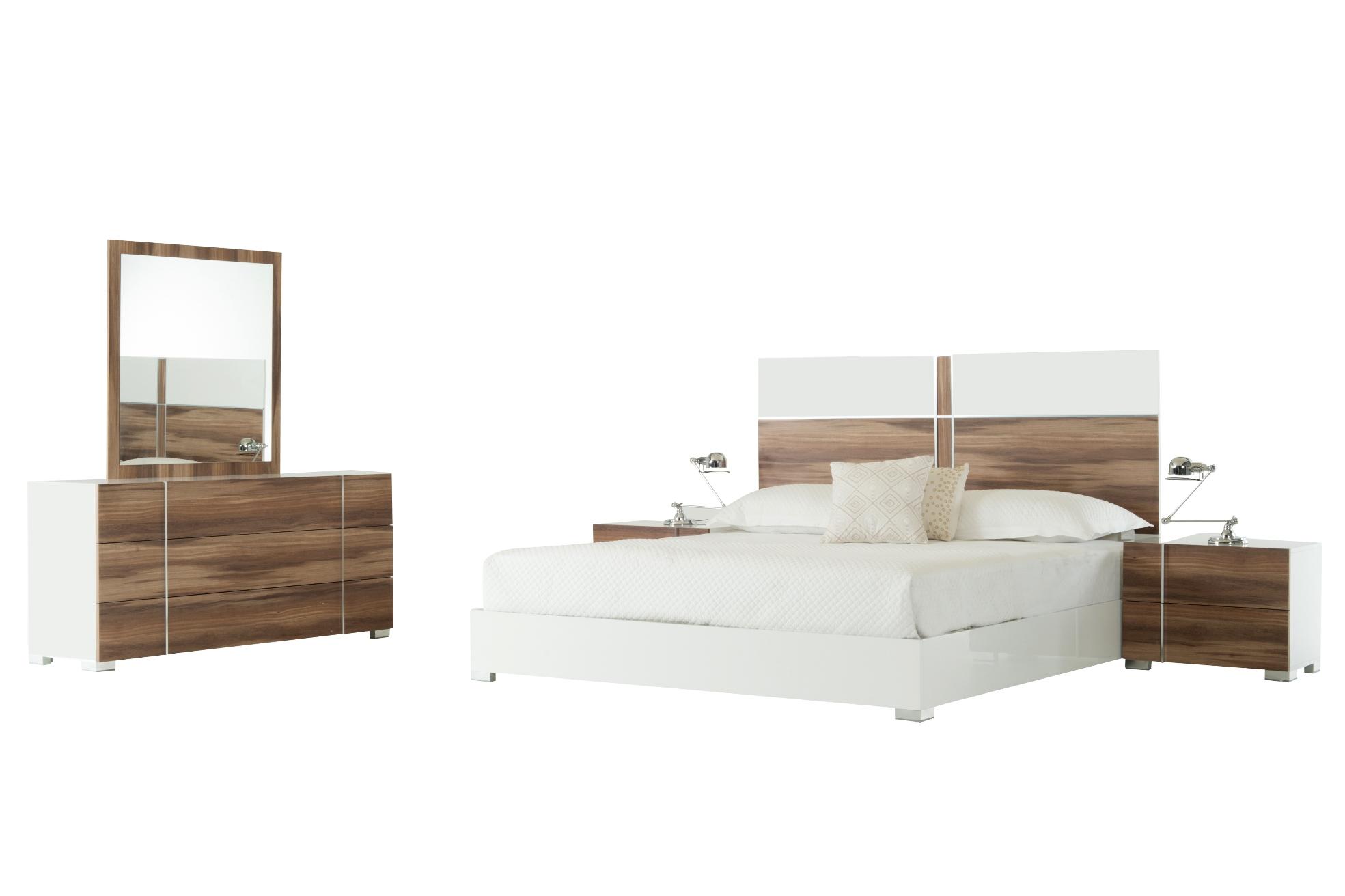 

        
VIG Furniture Nova Domus Giovanna Platform Bed White/Cherry Veneer 00840729142755
