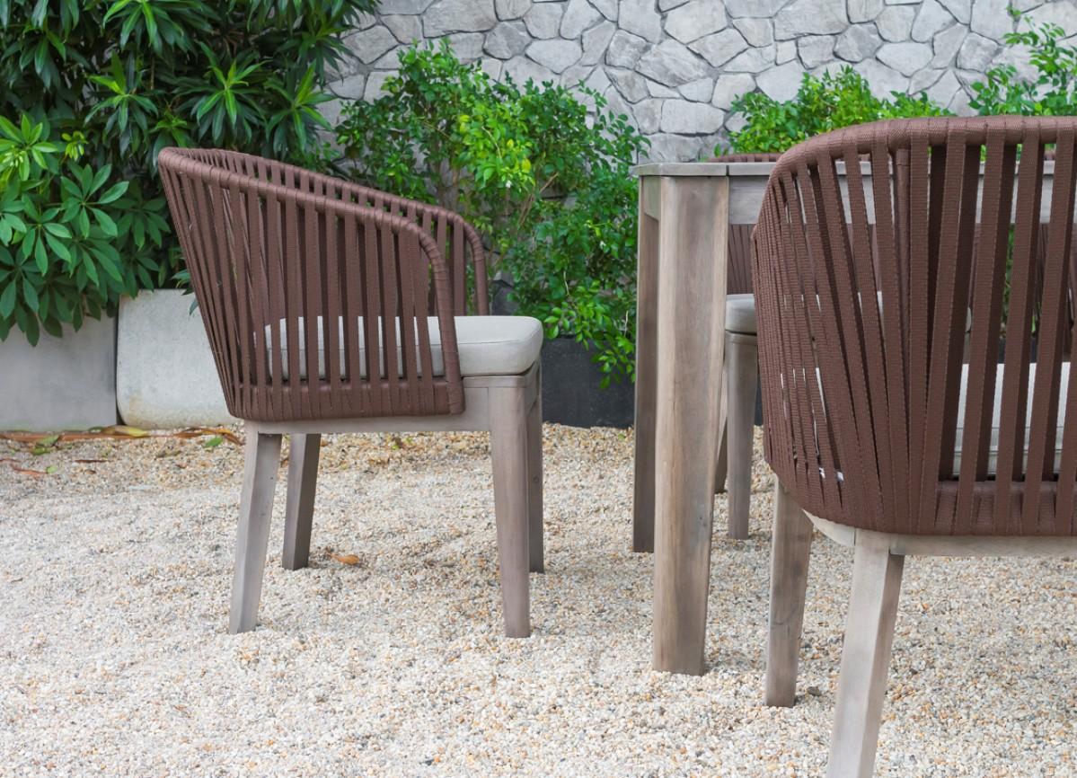 

                    
Buy Renava Fiji Modern Outdoor Solid Wood Brown Dining Table Set 7 Pcs Rustic VIG
