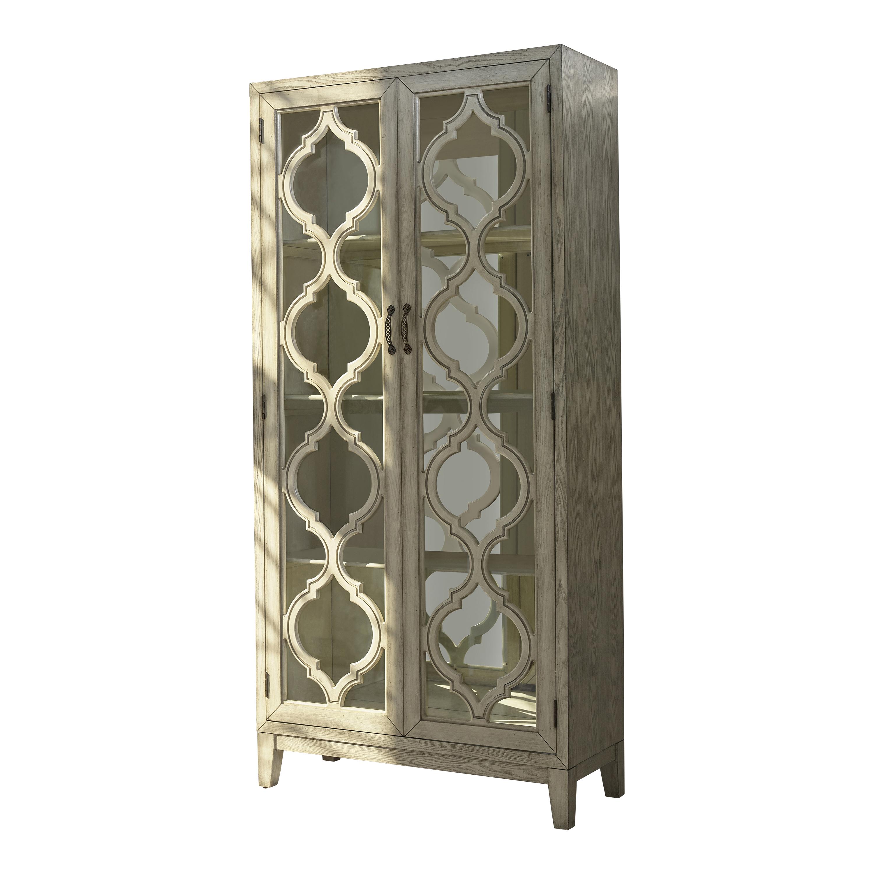 Vintage Curio Cabinet 953375 953375 in Antique White 
