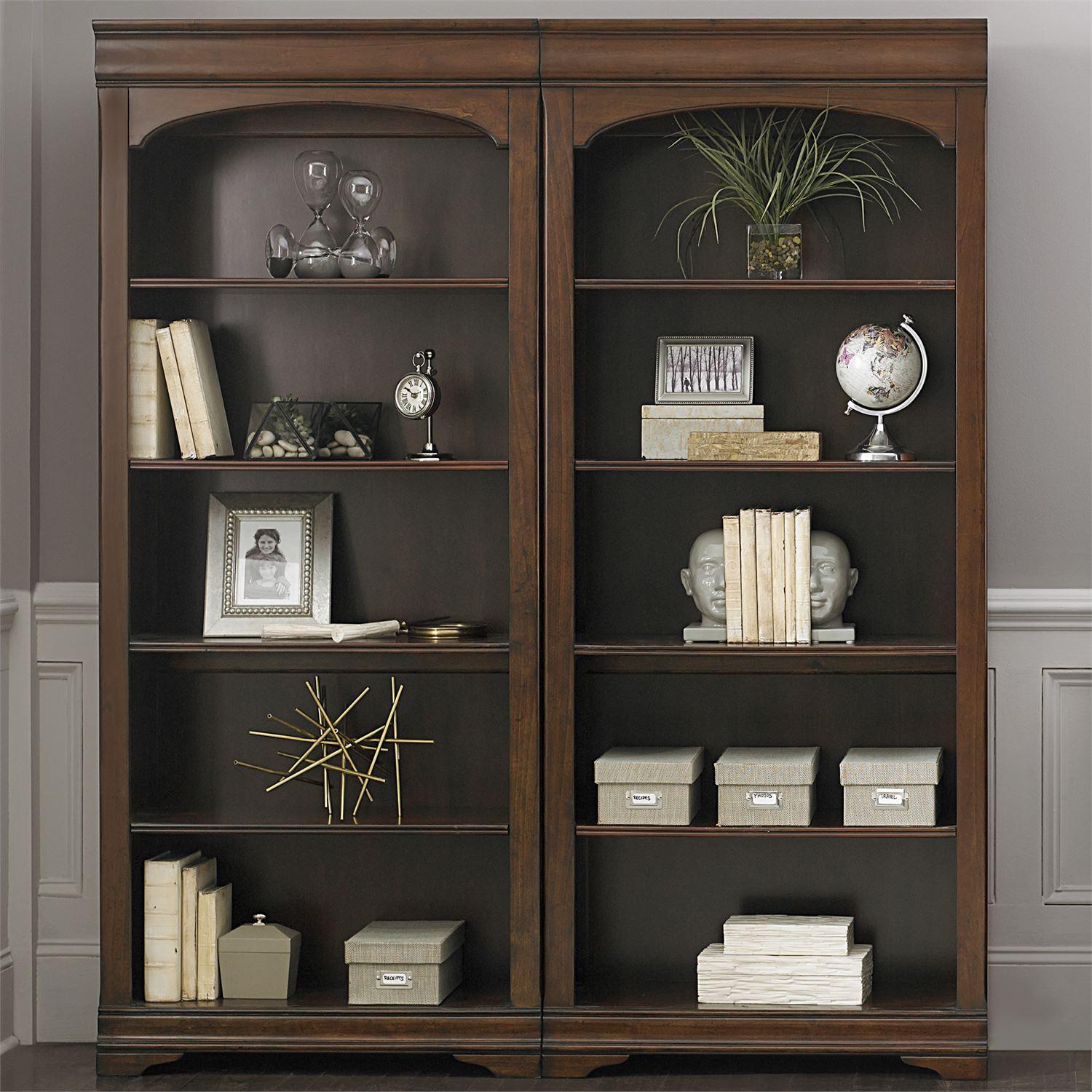 Vintage Bookcase Chateau Valley  (901-HOJ) Bookcase 901-HO201 in Brown 