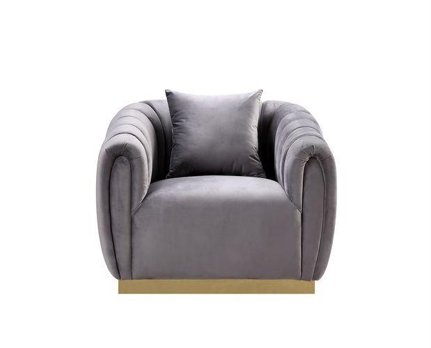 

                    
Buy Vintage Gray & Gold Velvet Sofa + Loveseat + Chair by Acme Elchanon 55670-3pcs
