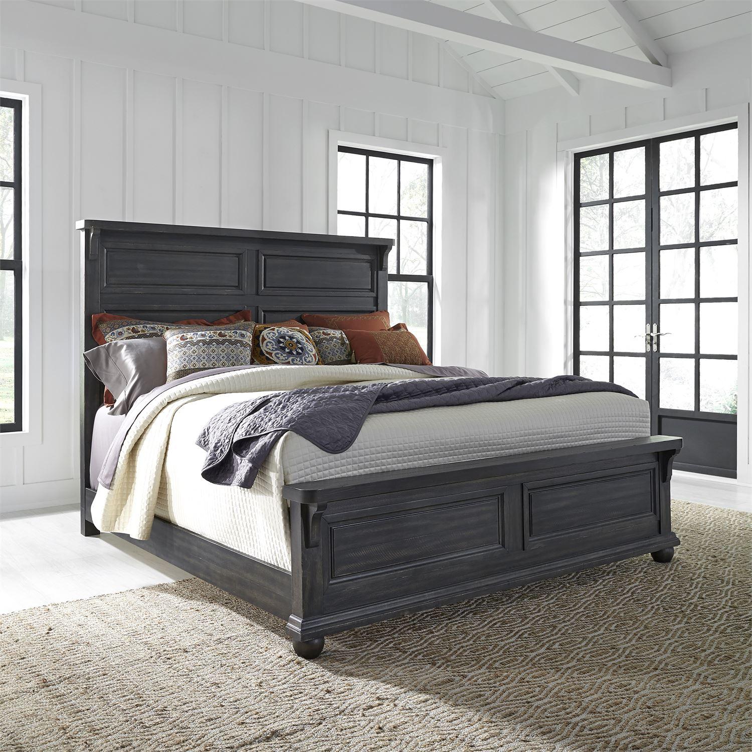Liberty Furniture Harvest Home  (879-BR) Panel Bed Panel Bed