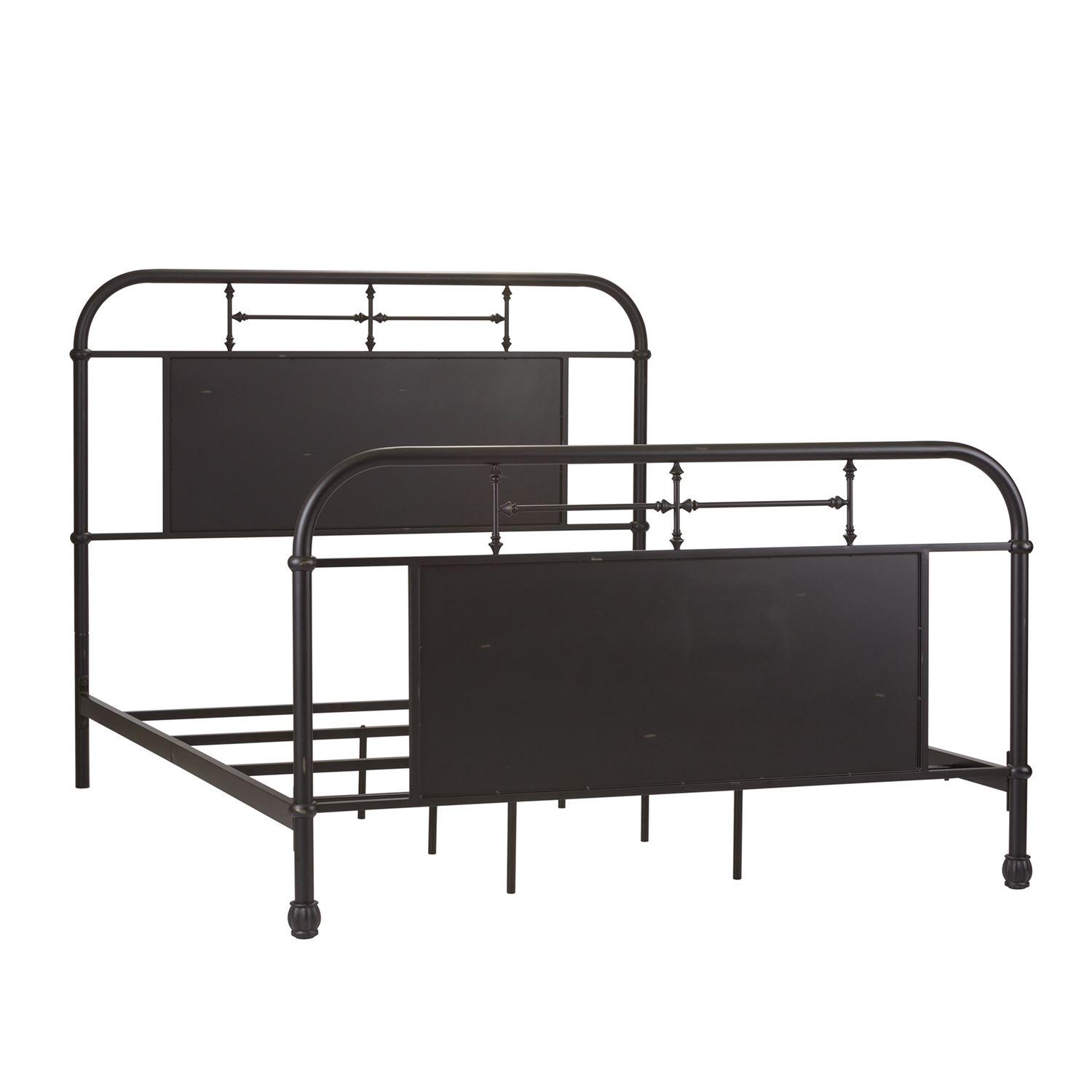 

    
Liberty Furniture Vintage Series  (179-BR) Metal Bed Panel Bed Black 179-BR15HFR-B
