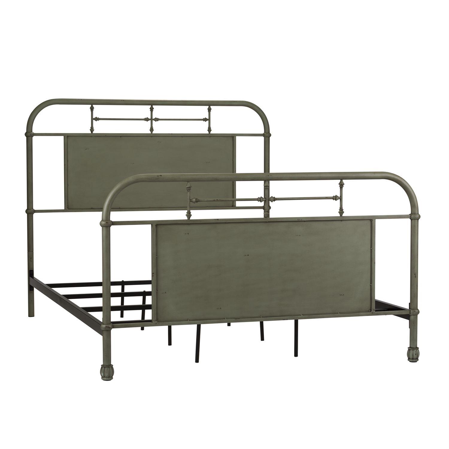 

    
Liberty Furniture Vintage Series  (179-BR) Metal Bed Panel Bed Green 179-BR15HFR-G
