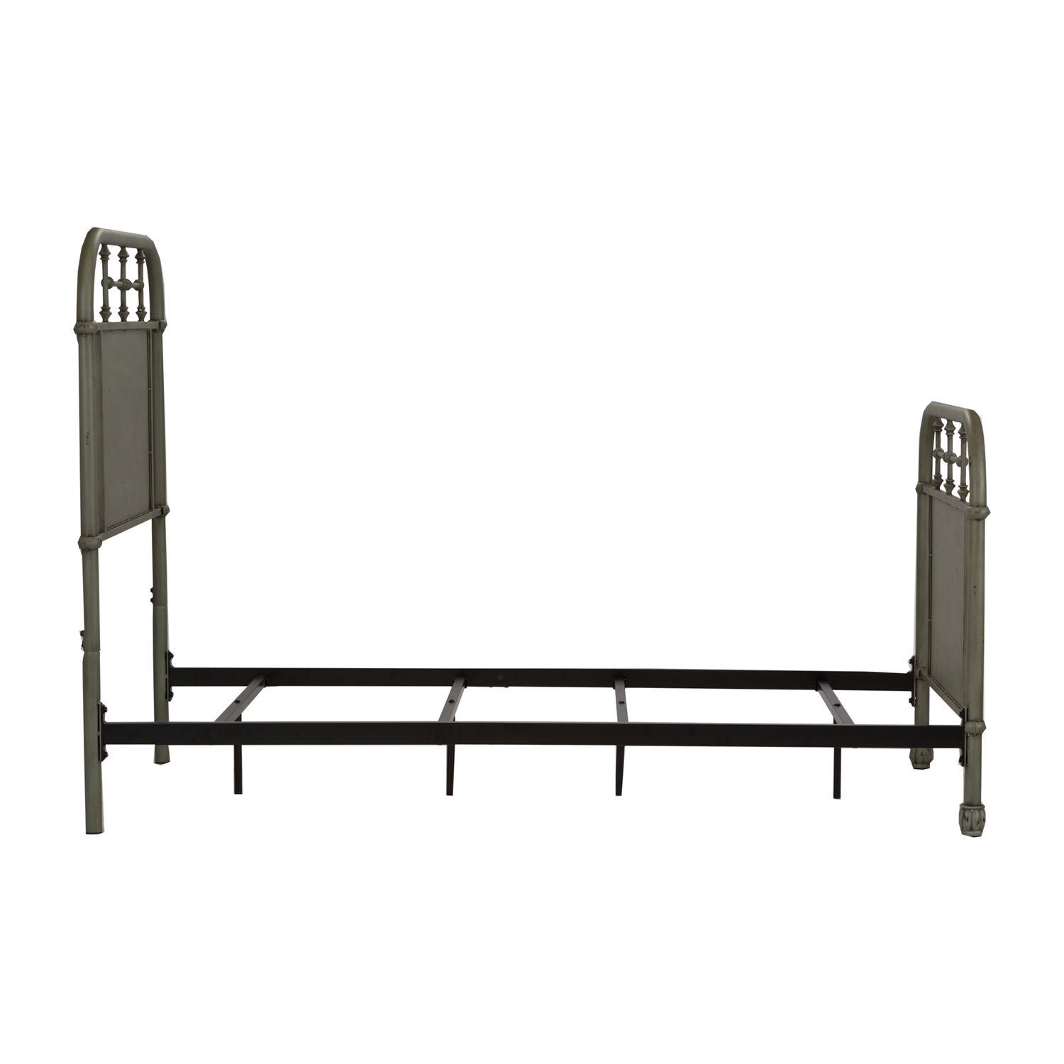 

                    
Liberty Furniture Vintage Series  (179-YBR) Metal Bed Panel Bed Green Metal Purchase 
