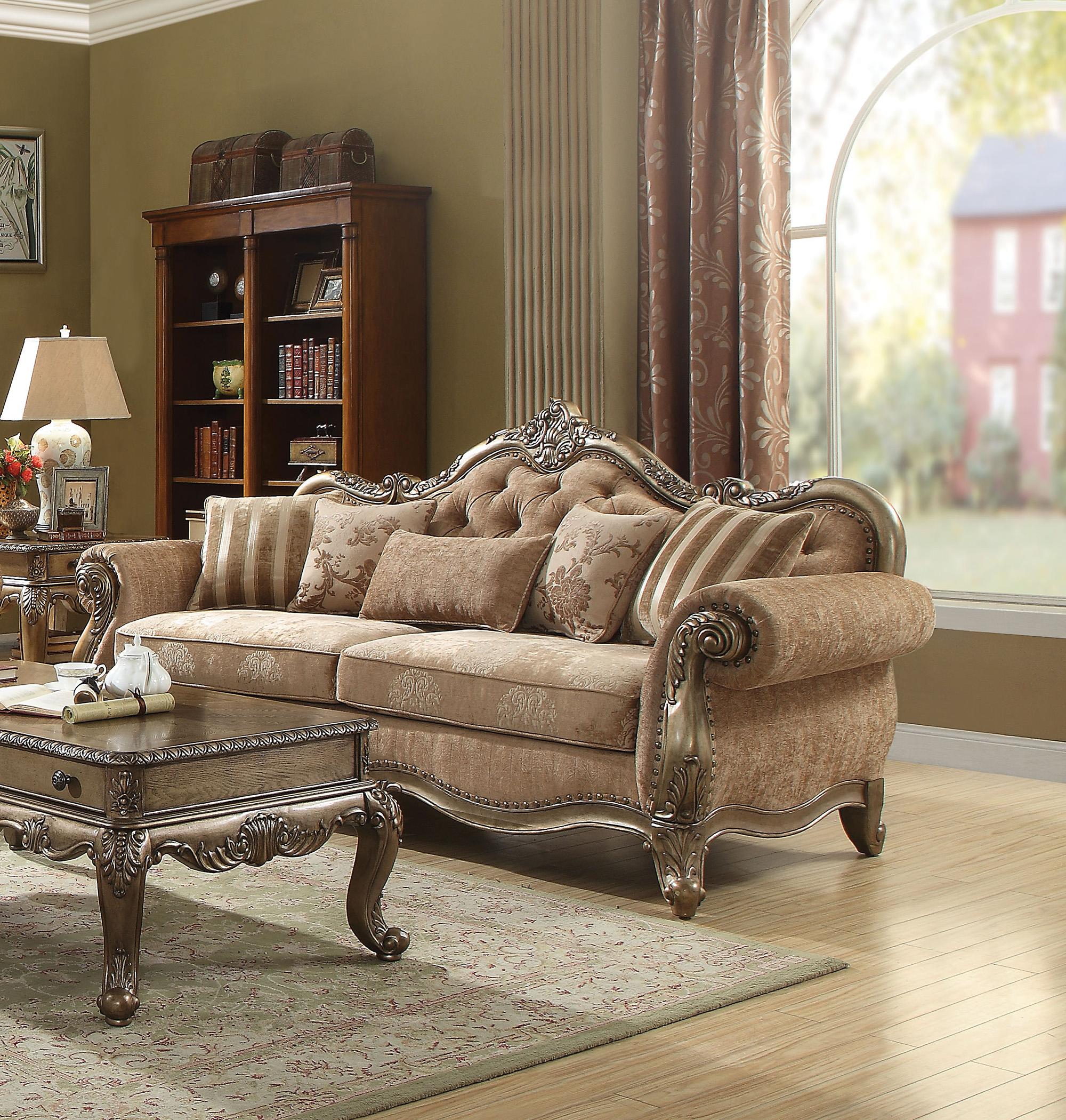 

    
Acme Furniture Ragenardus-BR-56030 Sofa Loveseat Oak/Beige Ragenardus-BR-56030-Set-2

