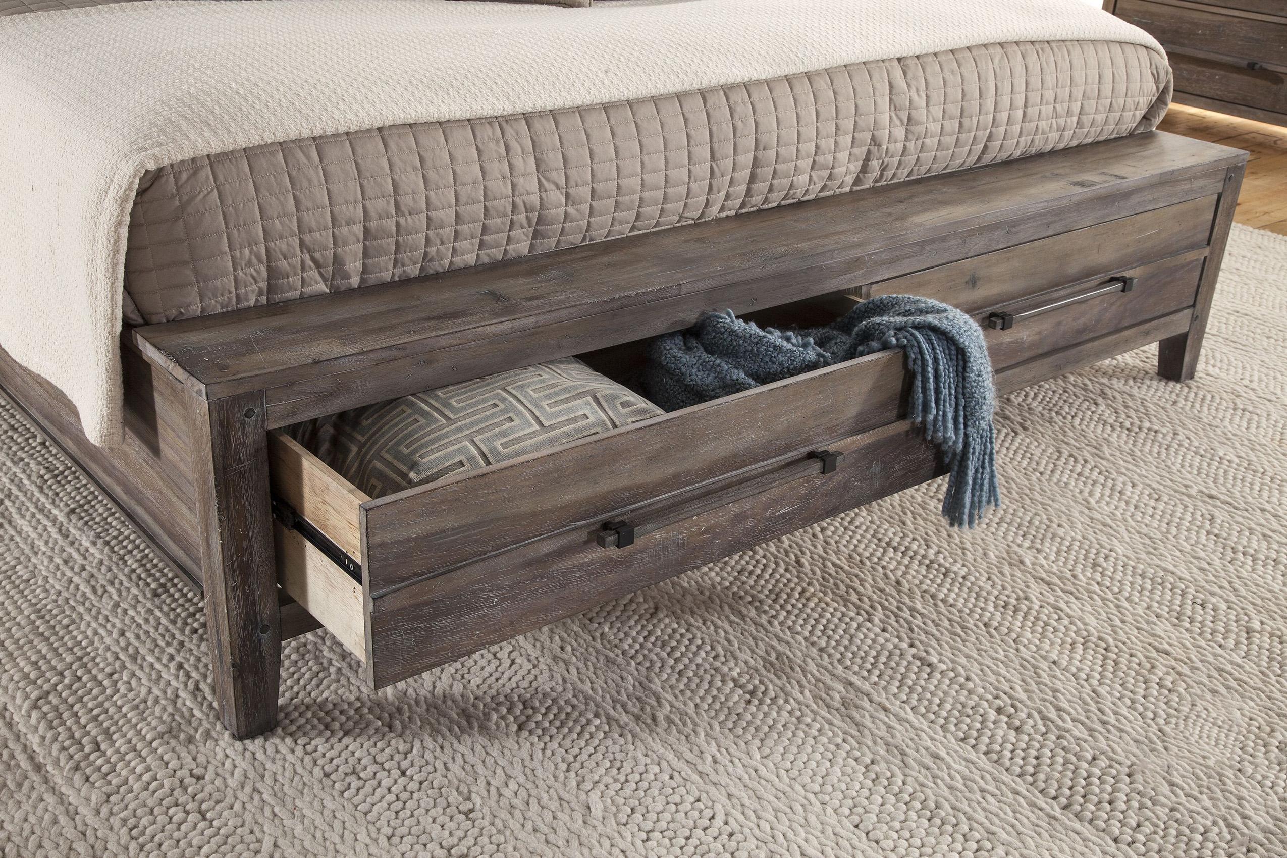 

    
Grey Queen Panel Storage Bed AURORA 2800-50PNST American Woodcrafters Cottage
