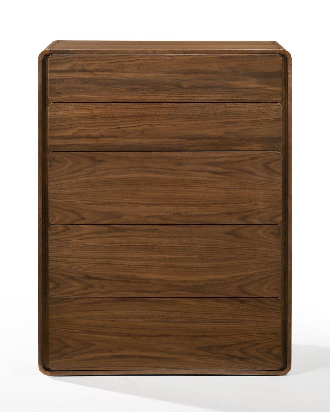 Contemporary, Modern Chest Dustin VGMABR-99-CHEST in Walnut, Gray 