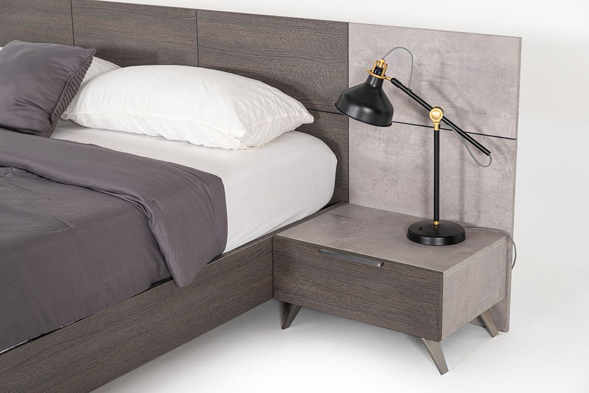 

                    
VIG Furniture Bronx Panel Bedroom Set Gray  Purchase 
