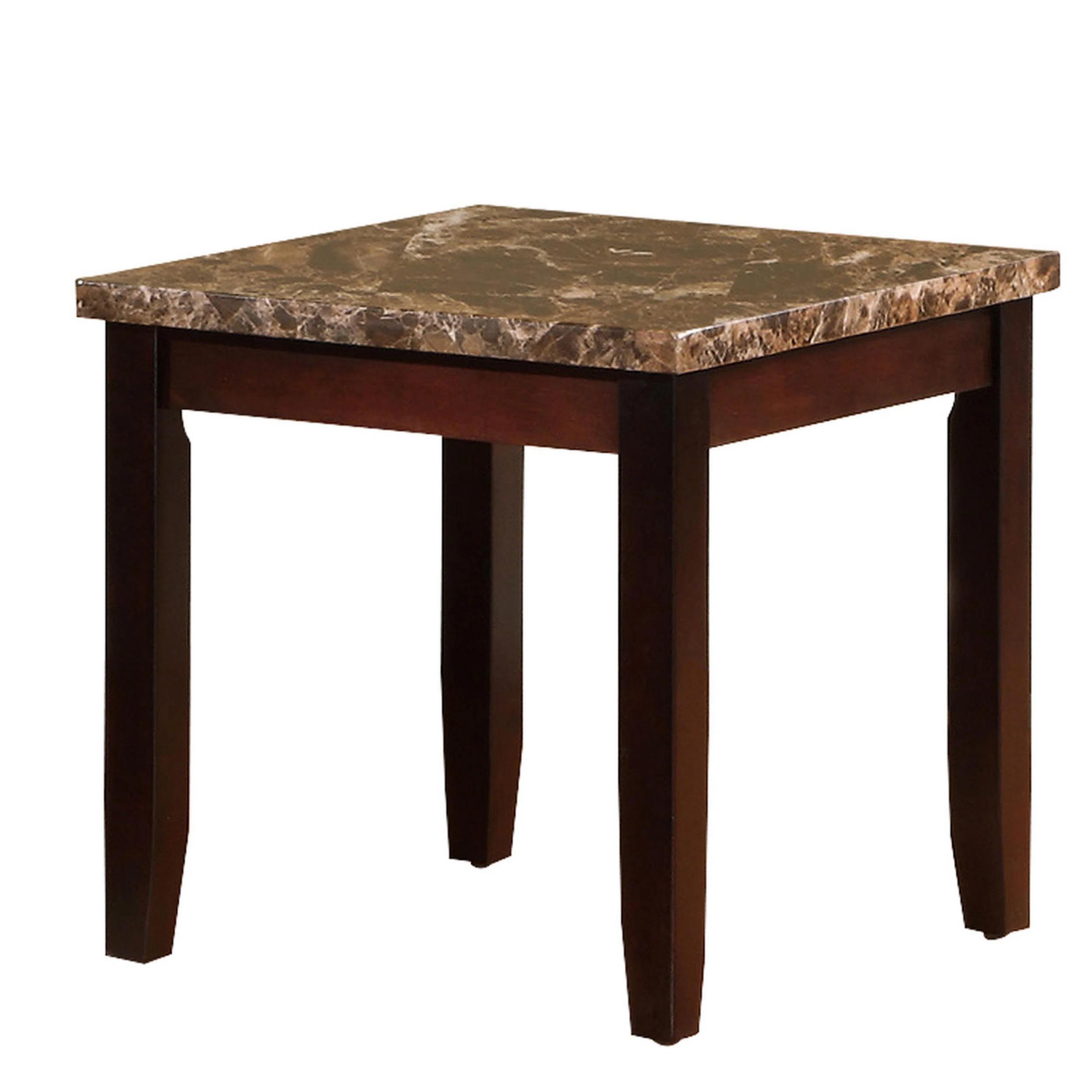 

                    
Crown Mark Ferrara Coffee Table and 2 End Tables Marble/Espresso  Purchase 
