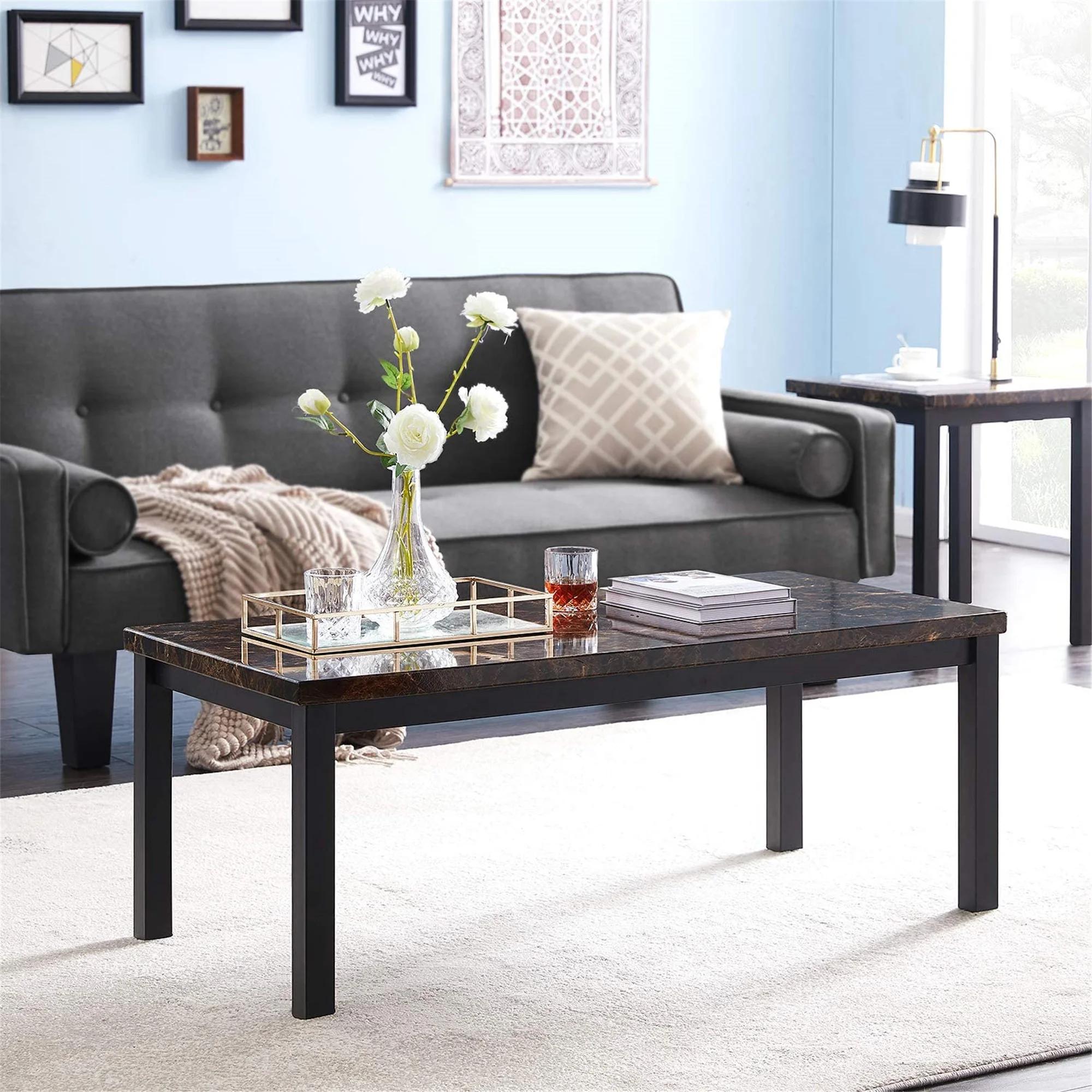 

    
4221SET Crown Mark Coffee Table and 2 End Tables
