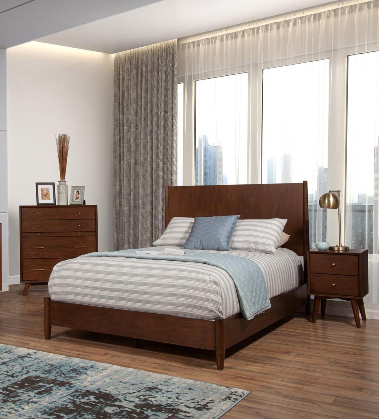 Alpine Furniture Flynn Platform Bedroom Set