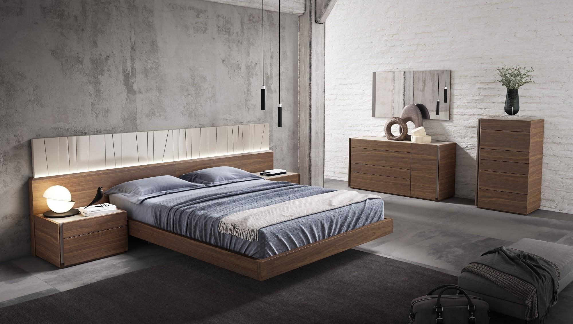 

                    
J&M Furniture Porto Platform Bedroom Set Walnut/Gray  Purchase 
