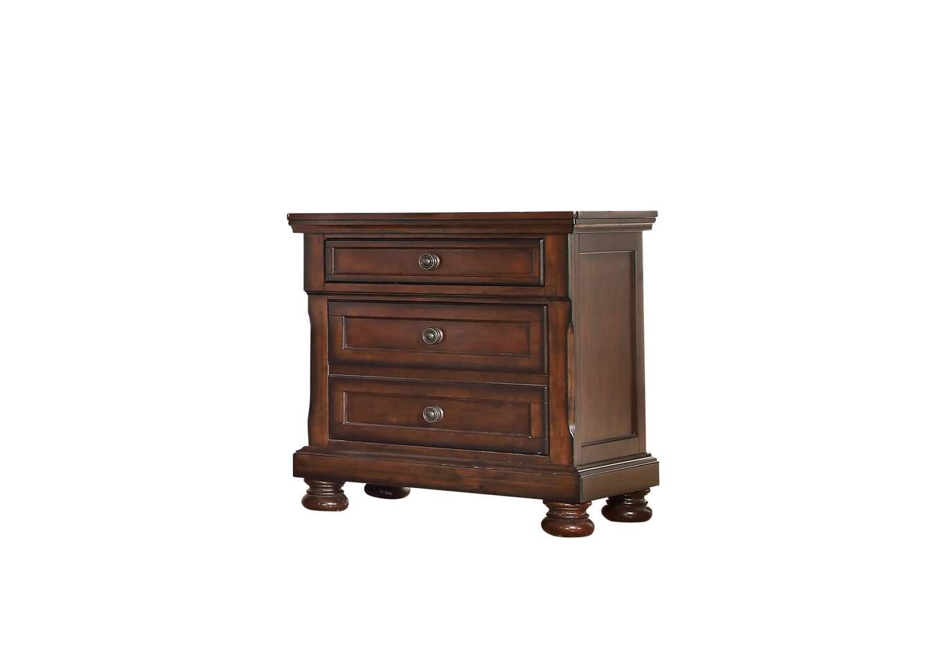 

    
 Order  Walnut Storage King Bedroom Set 5Pcs BALTIMORE Galaxy Home Traditional Classic
