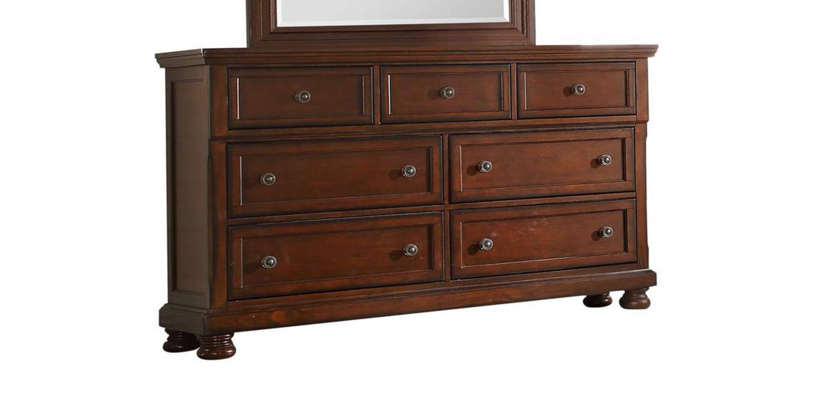 

    
GHF-808857634122 Walnut Storage Queen Bedroom Set 4Pcs BALTIMORE Galaxy Home Traditional Classic
