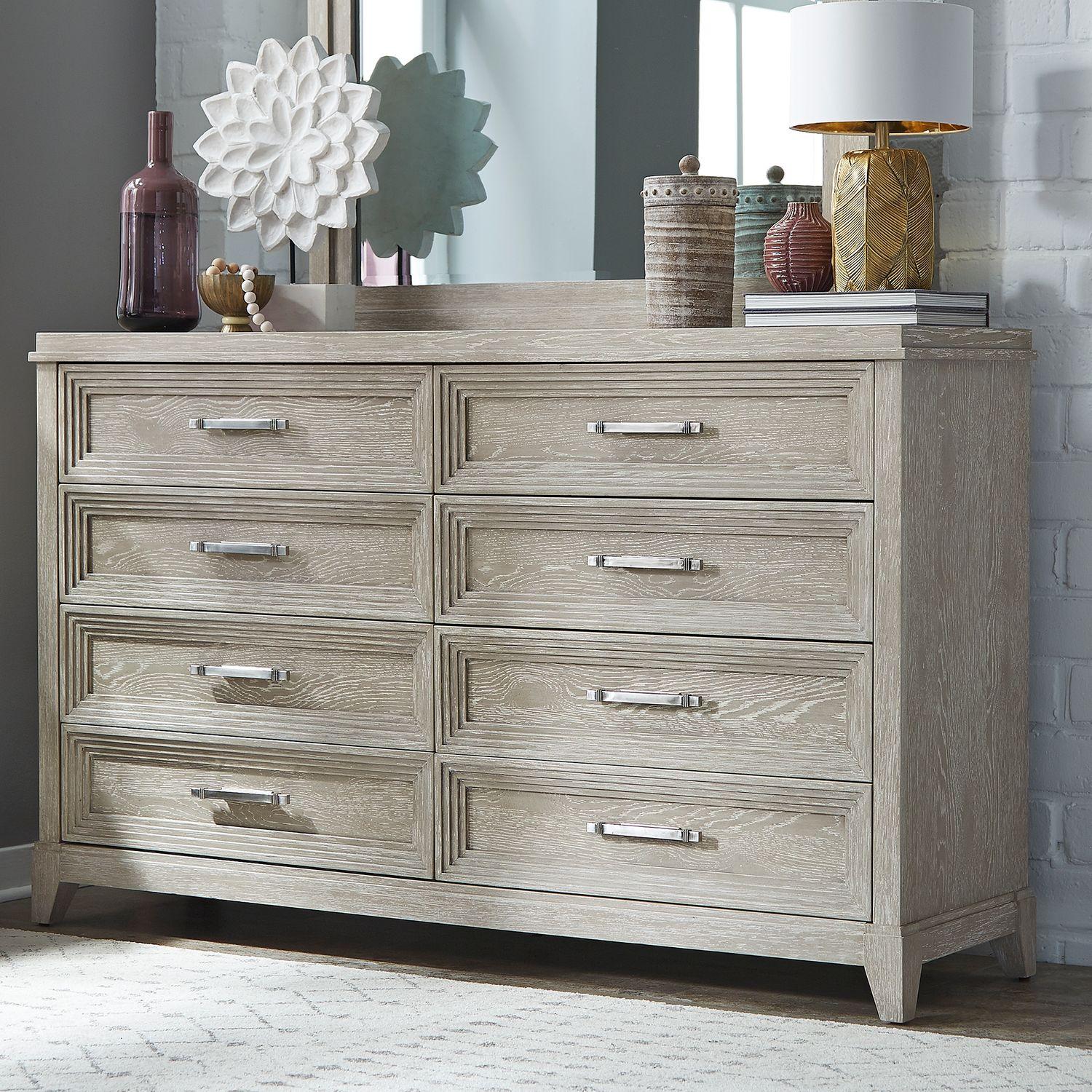 Transitional Double Dresser Belmar 902-BR31 902-BR31 in Taupe 