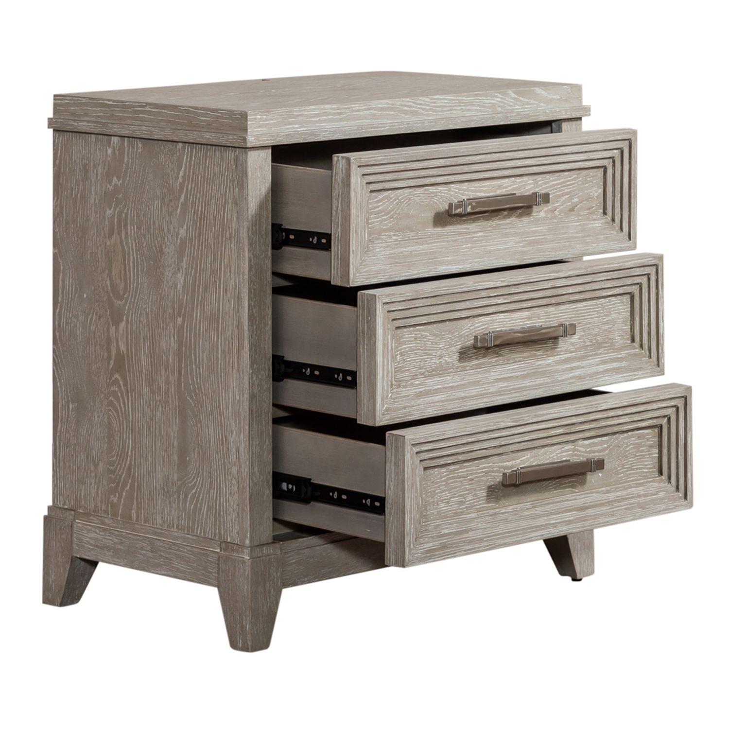 

                    
Liberty Furniture Belmar 902-BR61 Nightstand Set Taupe  Purchase 
