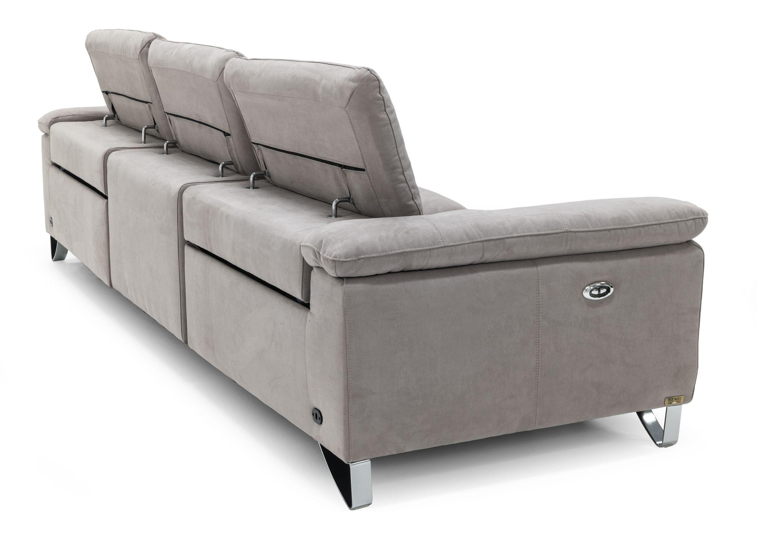 

                    
VIG Furniture VGKNE9104-E9-LTGRY-4-S Recliner Sofa Light Grey Fabric Purchase 
