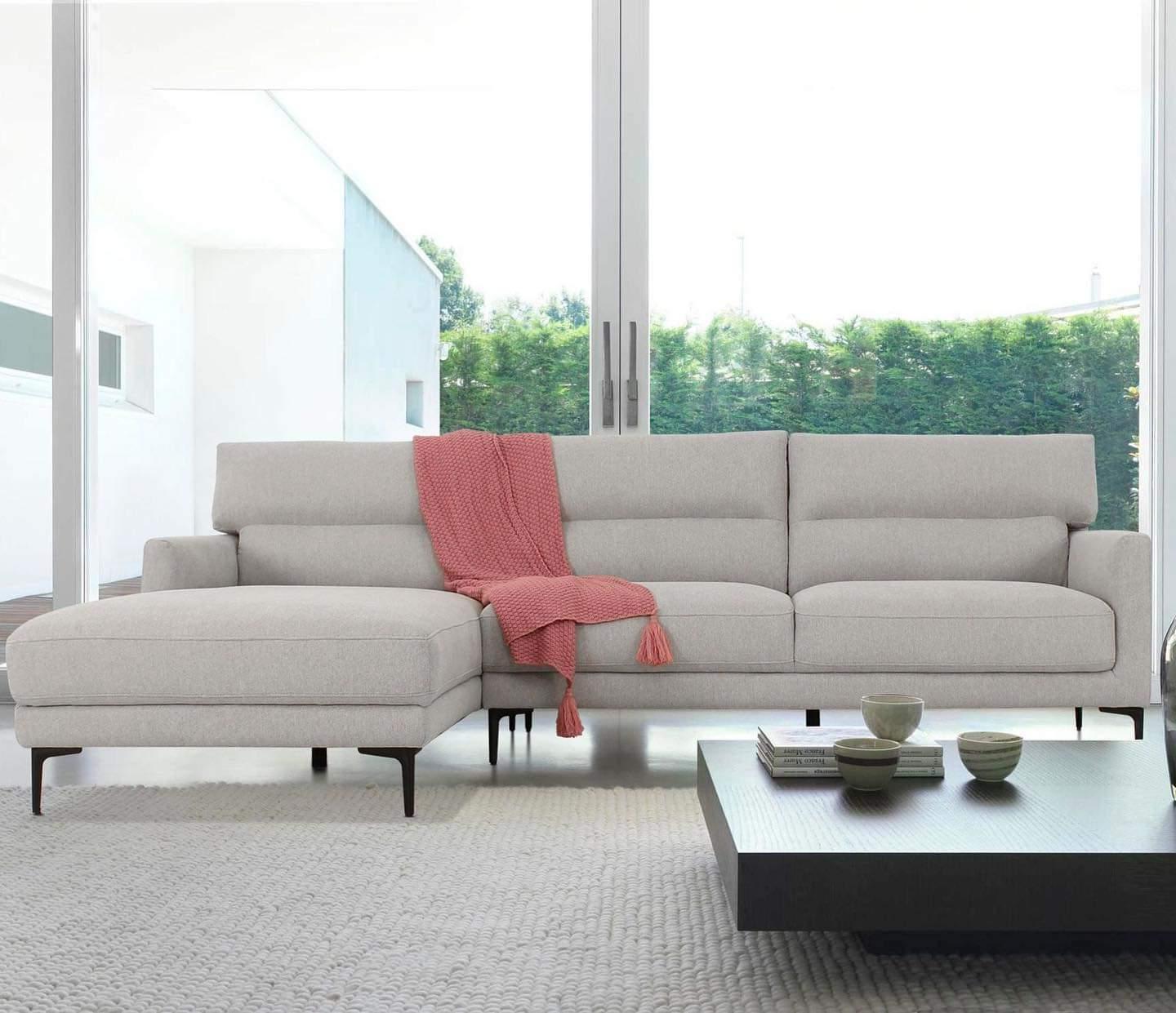 

    
Waterproof Grey Fabric Sectional Sofa Left VIG Divani Casa Paraiso Modern
