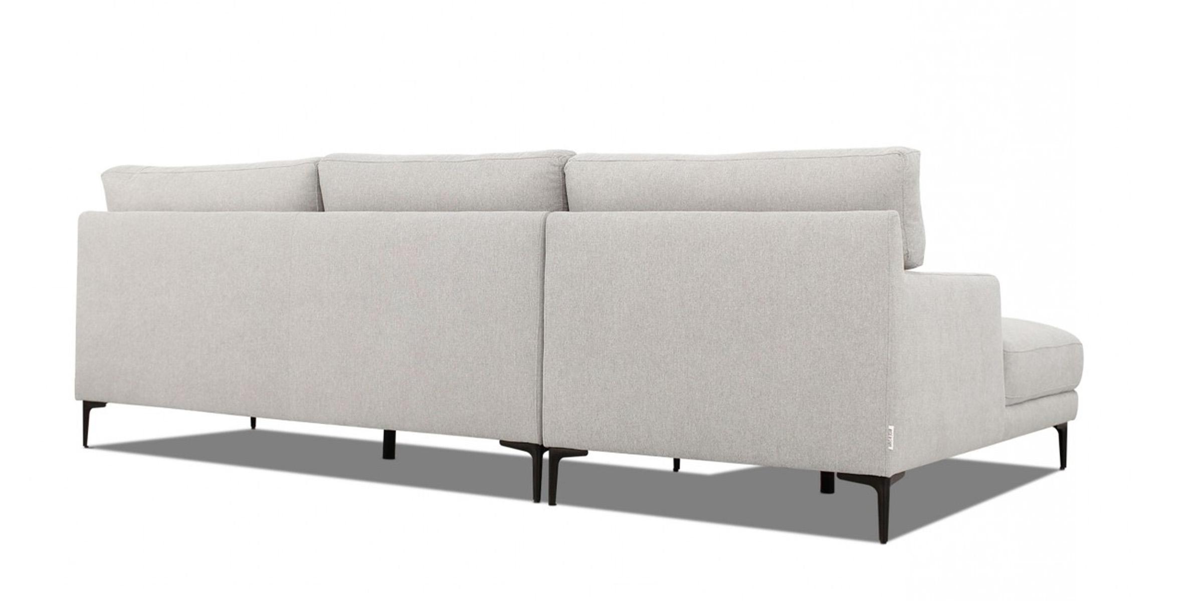 

    
Waterproof Grey Fabric Sectional Sofa Left VIG Divani Casa Paraiso Modern
