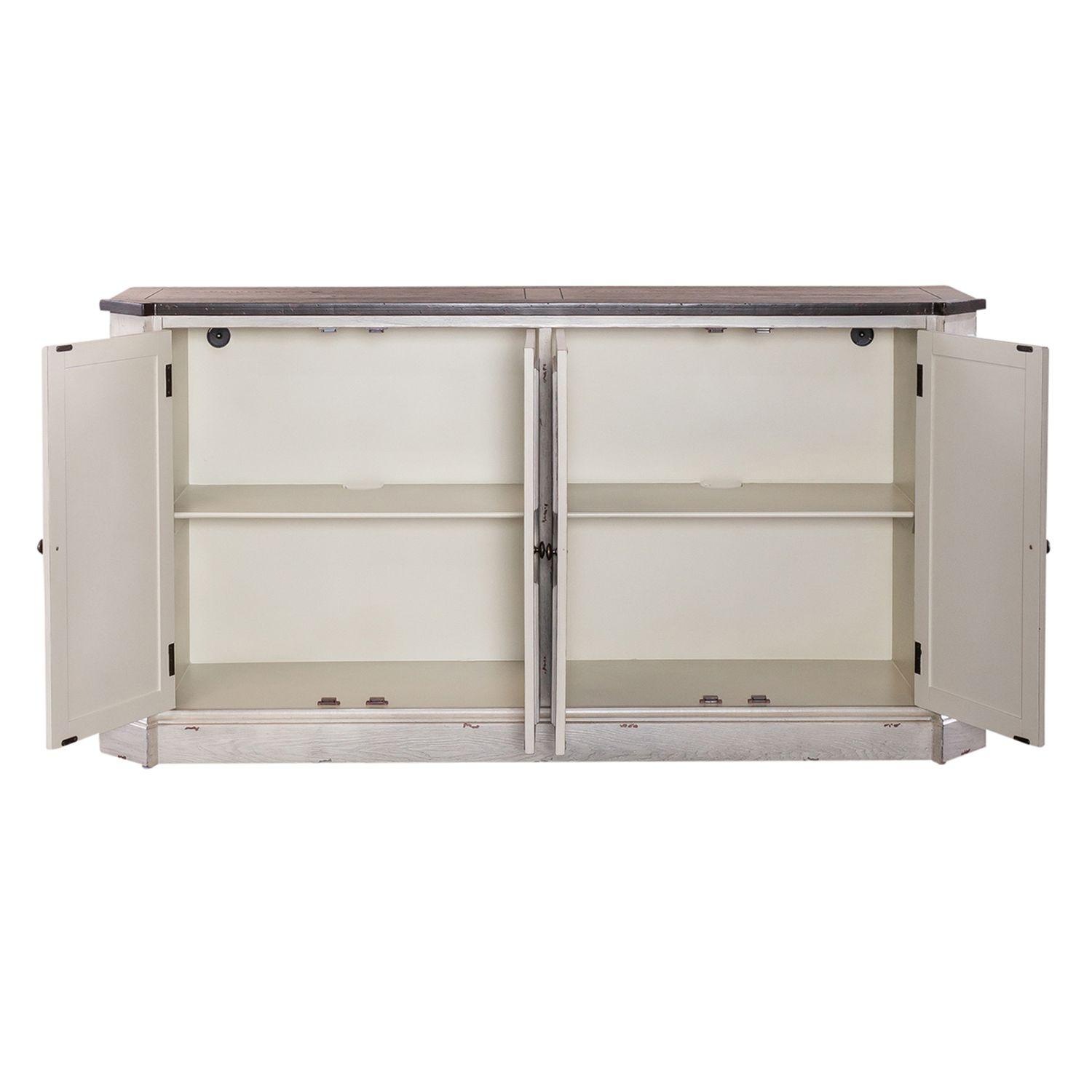 

                    
Liberty Furniture Araceli Cabinet Espresso/White  Purchase 
